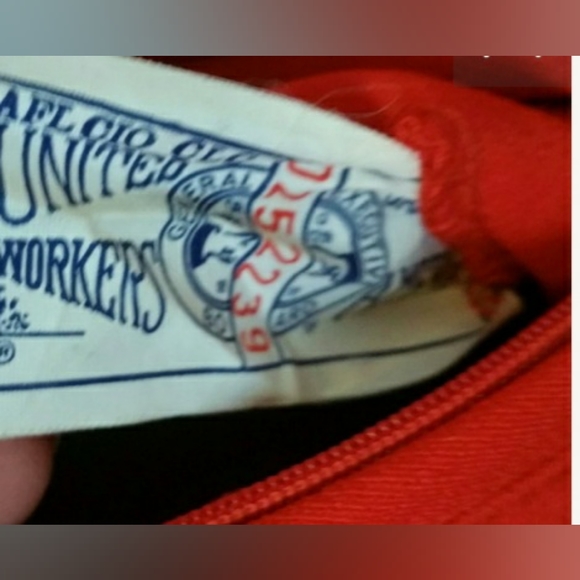 Roffe 🍒 Red Ski Pants S Made in USA Vintage Flash - Picture 5 of 5